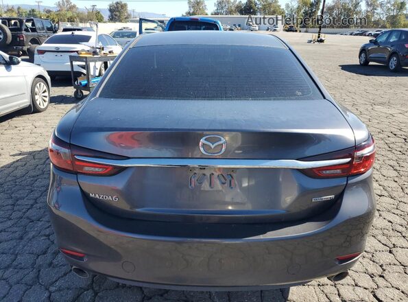 JM1GL1VM2M1617844 2021 MAZDA 6 Gray Հետևի տեսք