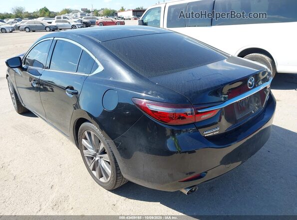 JM1GL1VM3J1306905 2018 MAZDA 6 Black უკანა მარცხენა