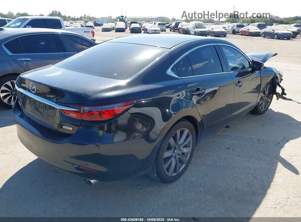 JM1GL1VM3J1306905 2018 MAZDA 6 Black უკანა მარჯვენა