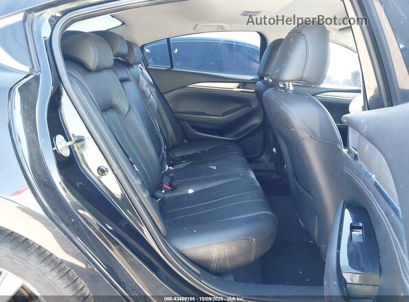 JM1GL1VM3J1306905 2018 MAZDA 6 Black VIN კოდის სტიკერის ხედი