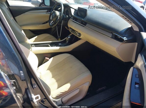 JM1GL1VM3M1602821 2021 MAZDA 6 Blue Front interior view