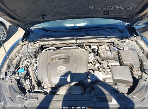 JM1GL1VM3M1602821 2021 MAZDA 6 Blue Rear view