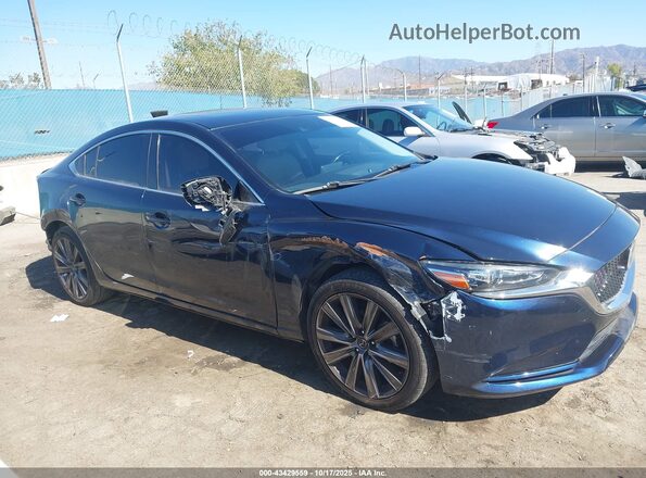 JM1GL1VM3M1602821 2021 MAZDA 6 Blue 360 interior view