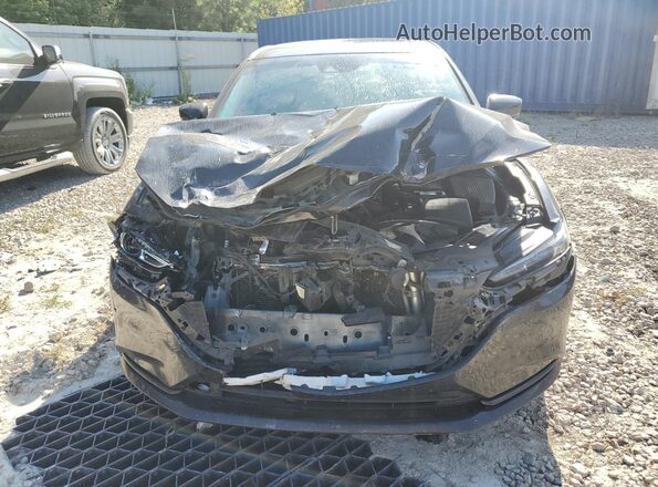 JM1GL1VM3M1614385 2021 MAZDA 6 Black Widok z przodu