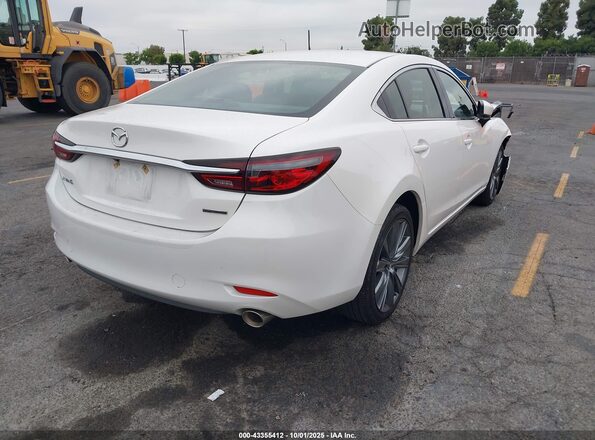 JM1GL1VM4M1601953 2021 MAZDA 6 White Tył prawy
