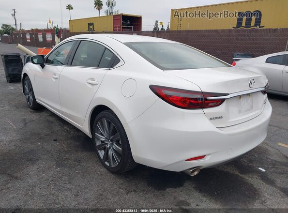 JM1GL1VM4M1601953 2021 MAZDA 6 White Tył lewy