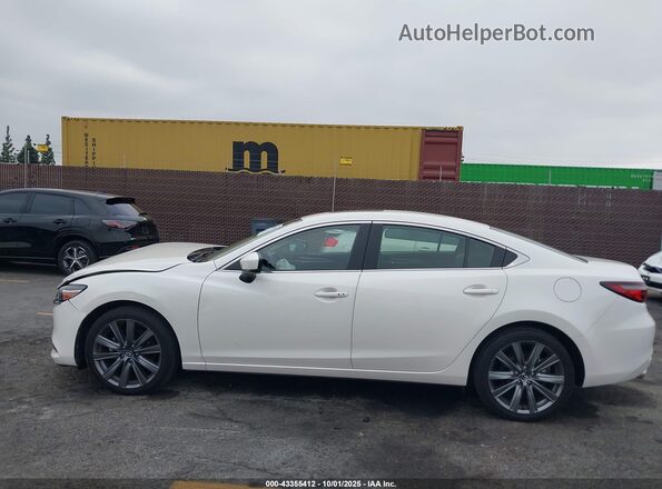 JM1GL1VM4M1601953 2021 MAZDA 6 White Widok wnętrza 360 stopni