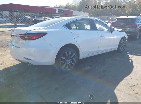 JM1GL1VM5M1605350 2021 MAZDA 6 White Tył prawy