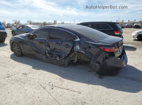 JM1GL1VM6M1602277 2021 MAZDA 6 Синий Задняя левая четверть