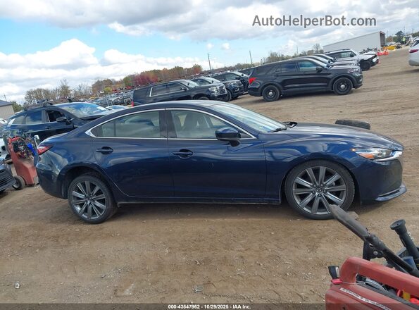 JM1GL1VM6M1602473 2021 MAZDA 6 Blue Vista interior de 360 grados