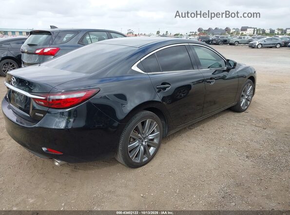 JM1GL1VM6M1613229 2021 MAZDA 6 Black Tył prawy