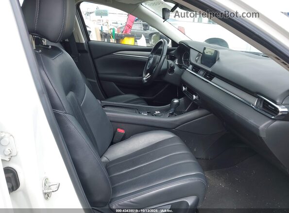 JM1GL1VM7L1524428 2020 MAZDA 6 White წინა სალონის ხედი