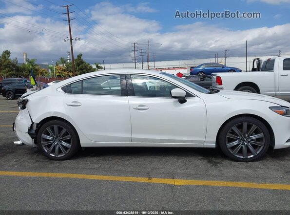 JM1GL1VM7L1524428 2020 MAZDA 6 White უკანა სალონის ხედი