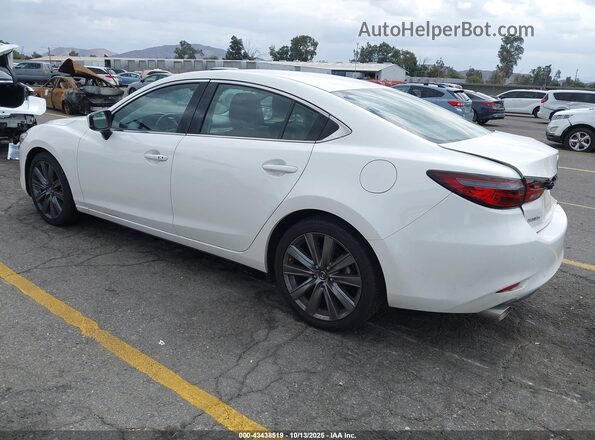 JM1GL1VM7L1524428 2020 MAZDA 6 White უკანა მარცხენა