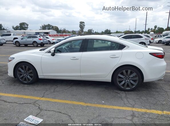 JM1GL1VM7L1524428 2020 MAZDA 6 White სალონის 360-გრადუსიანი ხედი