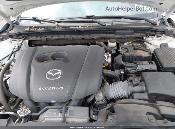 JM1GL1VM7L1524428 2020 MAZDA 6 White უკანა ხედი