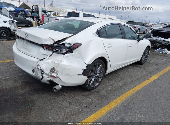 JM1GL1VM7L1524428 2020 MAZDA 6 White უკანა მარჯვენა
