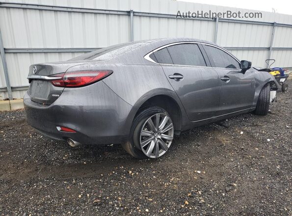 JM1GL1VM8M1604063 2021 MAZDA 6 Gray Հետևի աջ