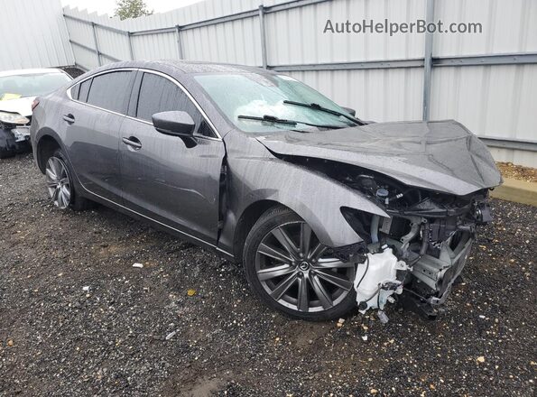 JM1GL1VM8M1604063 2021 MAZDA 6 Gray Առջևի աջ
