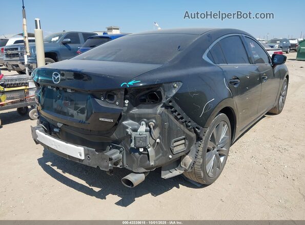 JM1GL1VM8M1605049 2021 MAZDA 6 Black Հետևի աջ