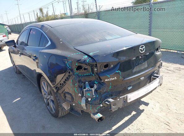 JM1GL1VM8M1605049 2021 MAZDA 6 Black Դիմացի տեսք
