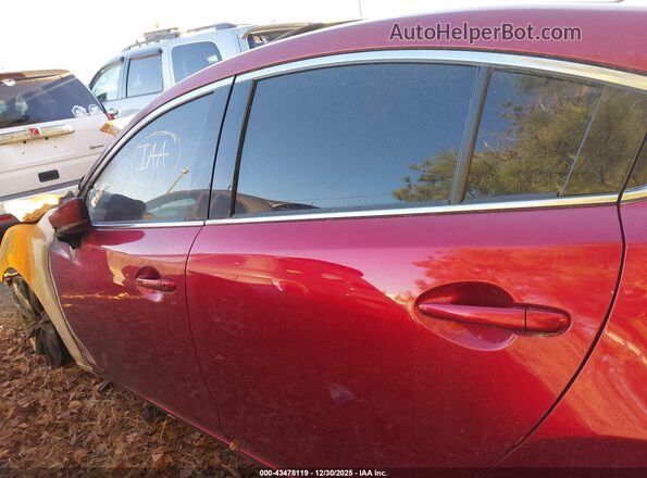 JM1GL1VM8M1605195 2021 MAZDA 6 Red Սալոնի հետևի տեսք