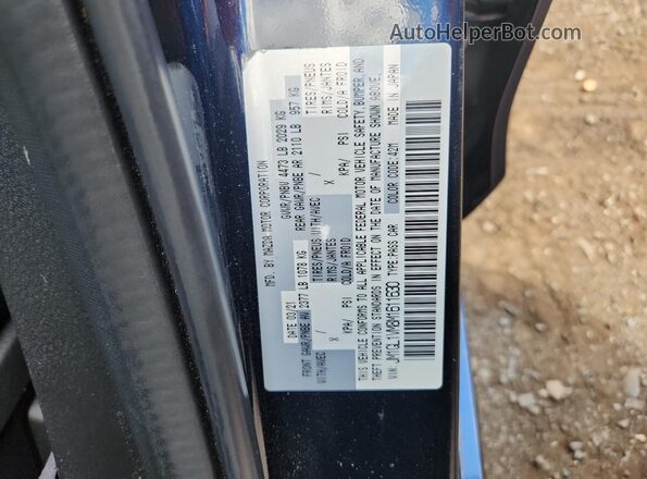 JM1GL1VM8M1611630 2021 MAZDA 6 Blue 