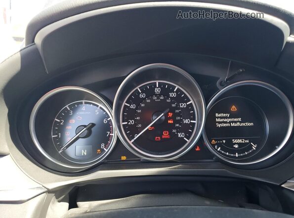 JM1GL1VM8M1619159 2021 MAZDA 6 Black 