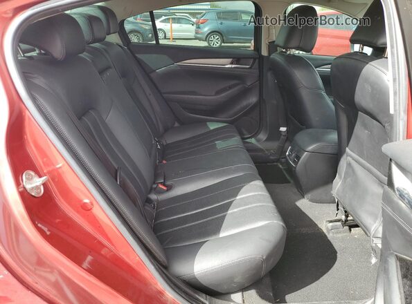 JM1GL1VM9M1613743 2021 MAZDA 6 Red Widok tylnych siedzeń