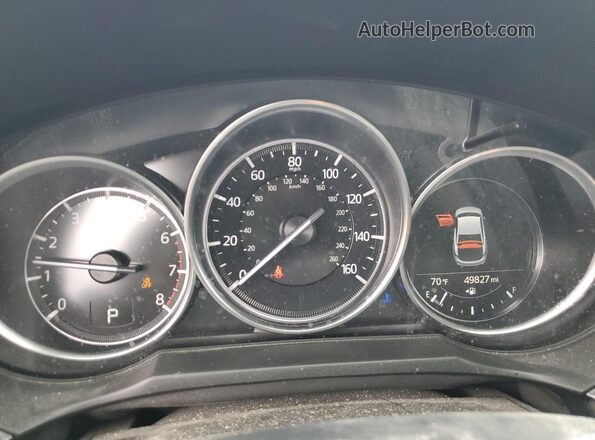 JM1GL1VM9M1613743 2021 MAZDA 6 Red Widok zestawu wskaźników