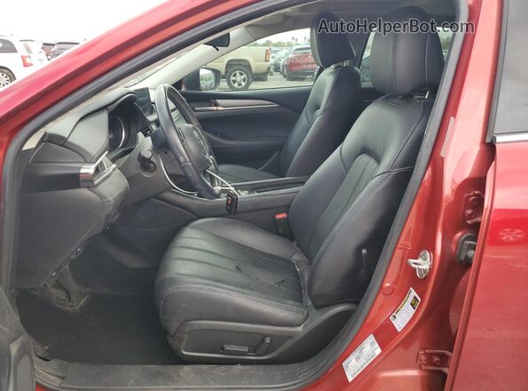 JM1GL1VM9M1613743 2021 MAZDA 6 Red Widok wnętrza z przodu
