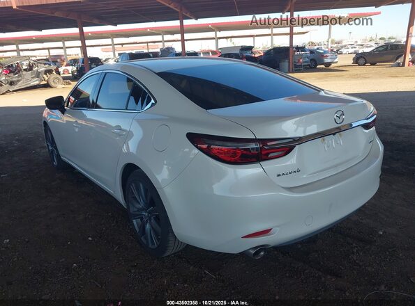 JM1GL1VMXK1508061 2019 MAZDA 6 Белый Задняя левая четверть