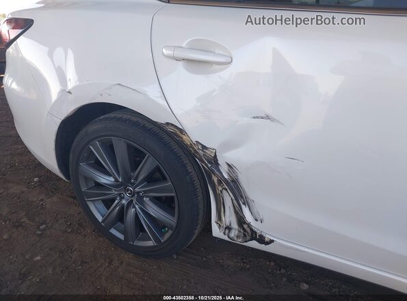 JM1GL1VMXK1508061 2019 MAZDA 6 Белый Вид спереди