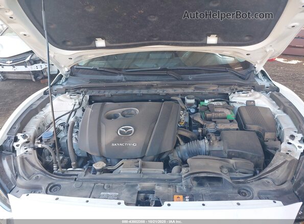 JM1GL1VMXK1508061 2019 MAZDA 6 Белый Вид сзади