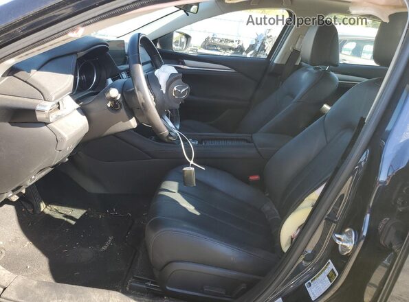 JM1GL1VMXL1526271 2020 MAZDA 6 Blue Widok wnętrza z przodu