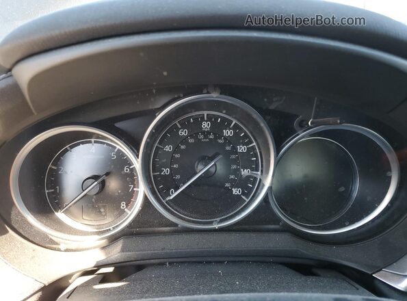 JM1GL1VMXL1526271 2020 MAZDA 6 Blue Widok zestawu wskaźników