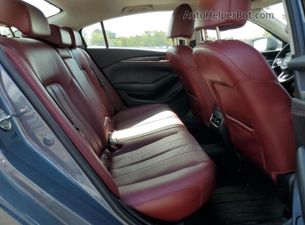 JM1GL1WY0M1605032 2021 MAZDA 6 Gray Widok tylnych siedzeń
