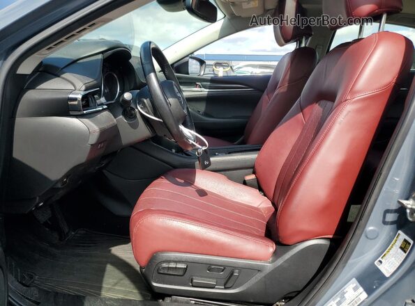 JM1GL1WY0M1605032 2021 MAZDA 6 Gray Widok wnętrza z przodu