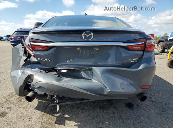 JM1GL1WY0M1605032 2021 MAZDA 6 Gray Widok z tyłu