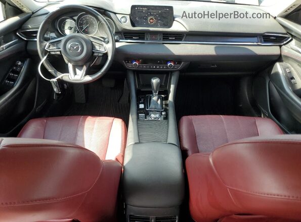 JM1GL1WY0M1605032 2021 MAZDA 6 Gray Widok deski rozdzielczej