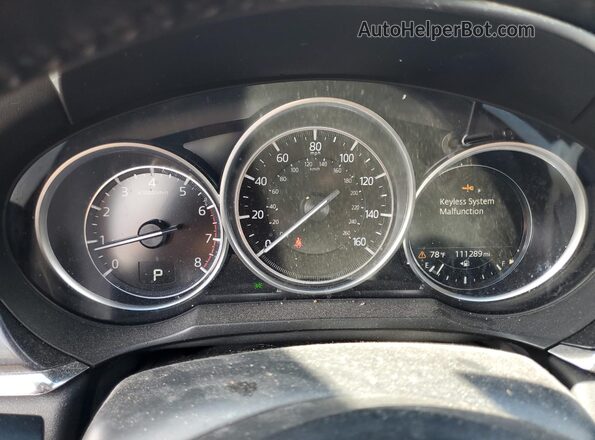 JM1GL1WY0M1605032 2021 MAZDA 6 Gray Widok zestawu wskaźników
