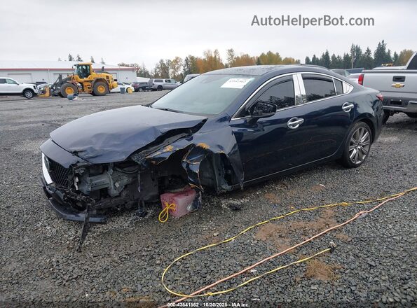 JM1GL1WY6L1527273 2020 MAZDA 6 Blue Przód lewy