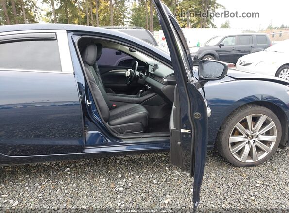 JM1GL1WY6L1527273 2020 MAZDA 6 Blue Widok wnętrza z przodu