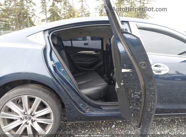 JM1GL1WY6L1527273 2020 MAZDA 6 Blue Widok naklejki z numerem VIN