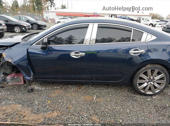 JM1GL1WY6L1527273 2020 MAZDA 6 Blue Widok wnętrza 360 stopni