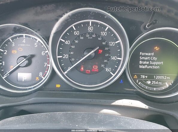 JM1GL1X54H1112982 2017 MAZDA 6 Красный Вид задних сидений