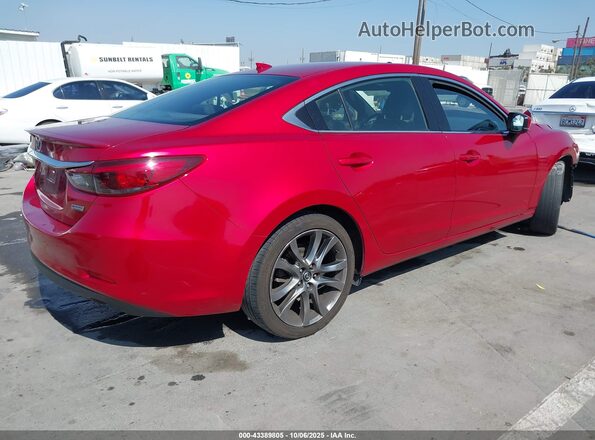 JM1GL1X54H1112982 2017 MAZDA 6 Красный Задняя правая четверть