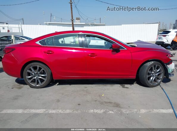 JM1GL1X54H1112982 2017 MAZDA 6 Красный Панорамный вид салона 360°