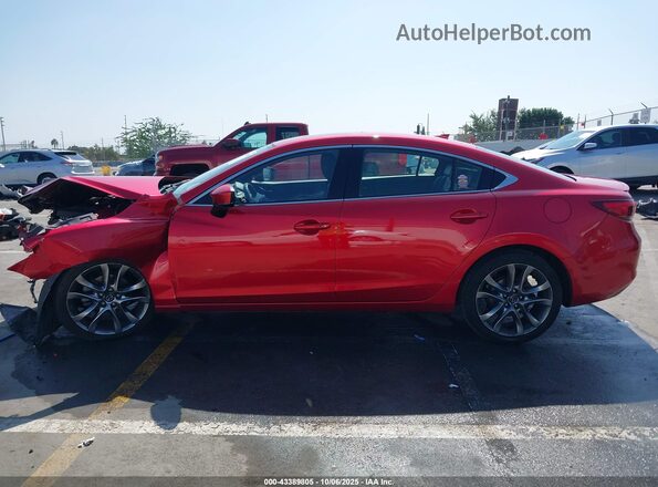 JM1GL1X54H1112982 2017 MAZDA 6 Красный 