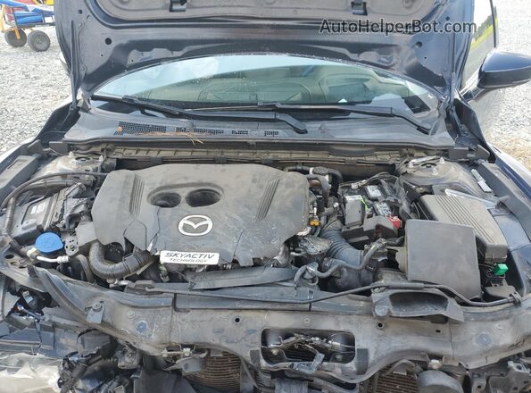 JM1GL1XY9J1336734 2018 MAZDA MAZDA Blue Սալոնի հետևի տեսք